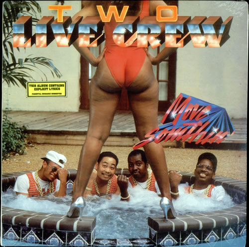 洋楽 2 LIVE CREW/MOVE SOMETHIN' LP 2 Live Crew Move Somethin - Sealed US vinyl LP album (LP